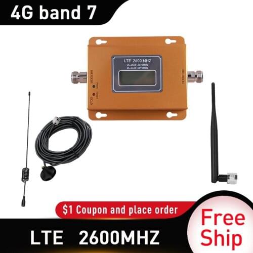 Gain 5dbi outdoor Sucker antenna Moblie phone Booster 2600MHZ Signal Repeater 5dbi indoor antenna 4G DATA Cellular Amplifier