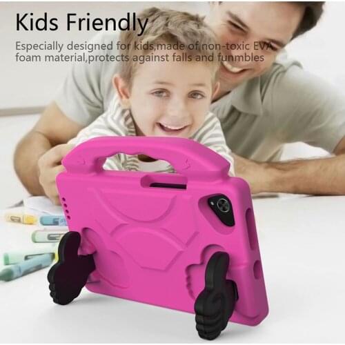 Full Body Kids Shockproof Hand-held Tablet Cover Case For Huawei MediaPad T3 8.0 M3 Lite 8.0 M3 8.4 M5 8.4 SHT-AL09 SHT-W09 #S