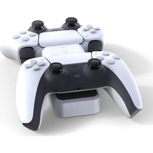 For PS5 Game Controller Charger Dual USB Fast Charging Dock Station Cradle Holder For PS 5 Wireless Controller