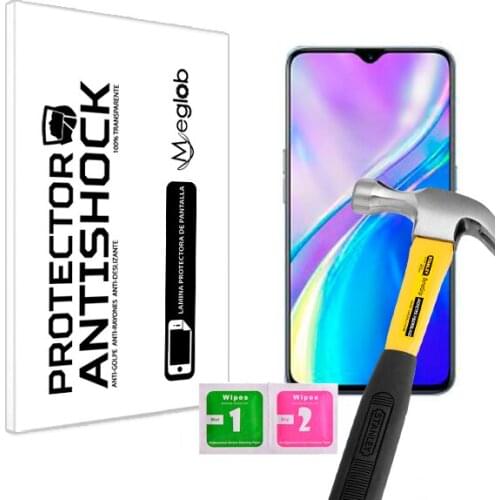 Protector de Pantalla Anti-Shock Anti-Golpe Anti-arañazos Compatible con Oppo A5 2020