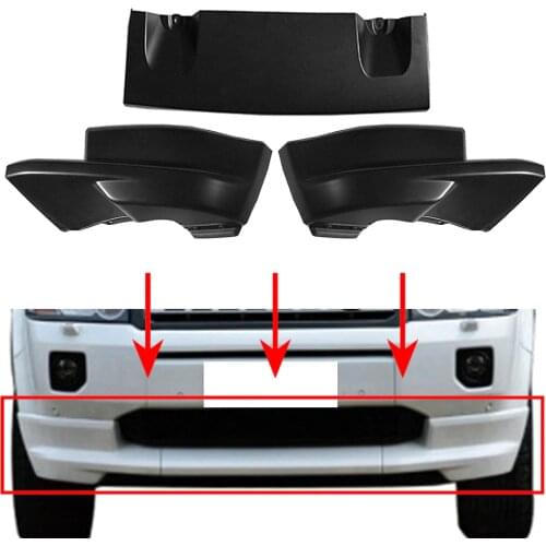 Car Front Bumper Spoiler Cover Guard For Land Rover Freelander 2 L359 2006 2007 2008 2009 2010 2011 2012 Matt Black ABS