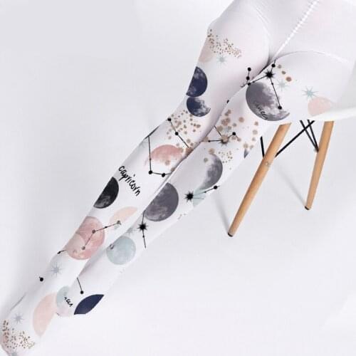 Star Constellation Print Women Pantyhose Dropship And Bulk