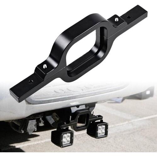 1x Dual LED Backup Reverse Work Light SUV Offroad Truck Tow Hitch Mounting Bracket for Reverse Rear Search Offroad Work Light