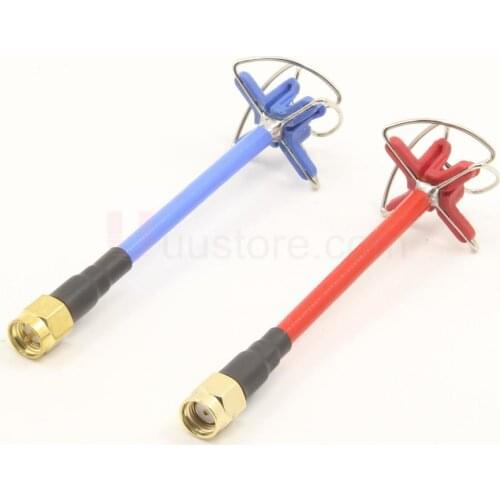 1PCS 5.8GHz FPV 4 Leaf Clover AV Transmission RHCP For Aomway Video Transmitter Drone Tx