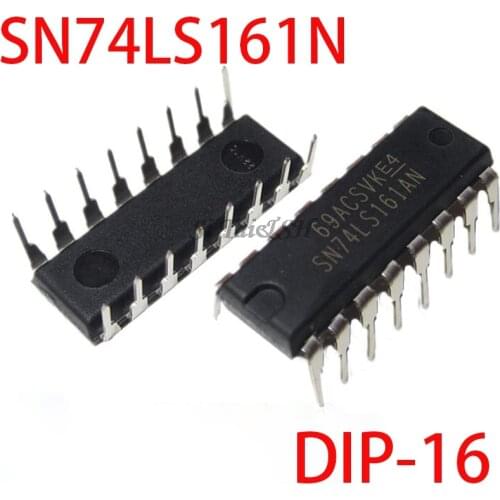 10pcs SN74LS161N DIP16 74LS161 DIP16 SN74LS161AN DIP HD74LS161AP DIP-16