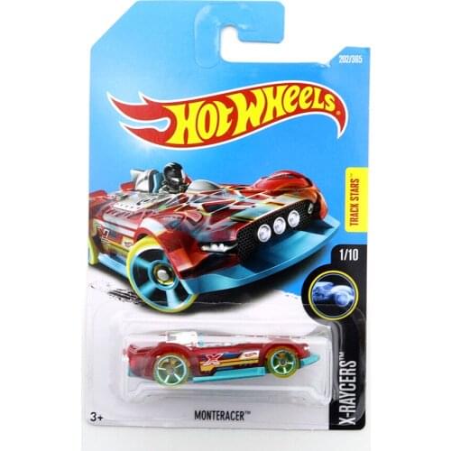 2017-202 Hot Wheels MONTERACER Mini Alloy Coupe 1/64 Metal Diecast Model Car Kids Toys Gift