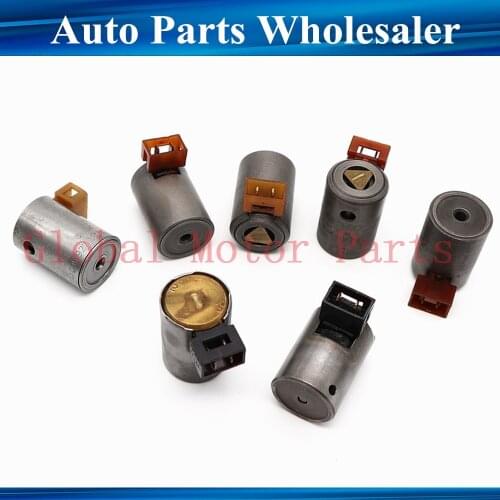 7PCS Original Refurbished Transmission Shift TCC EPC Solenoids Kit 01M 01N 095 096 097 098 095927333 095927331A