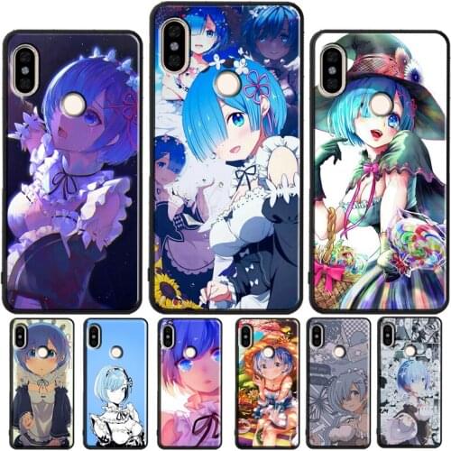 Anime Zero Rem Collage Case For Xiaomi Redmi Note 9 Pro 9S 8T 8 Pro Note 10 Pro Coque For Redmi 9T 9 9A 9C 8A 7A
