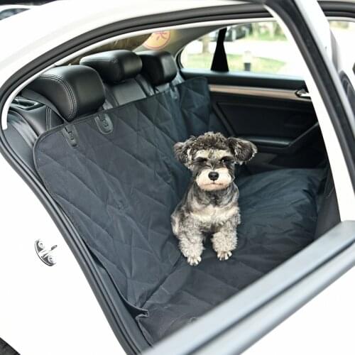 New Car Pet Cushion Black Color Grid Traces Easy Put in Car Protect Clean Dog Seat Cover For Travel Carriers Pet Supplies