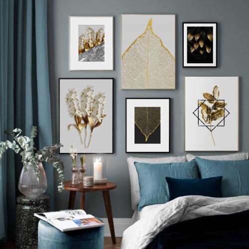 Nordic style Botany decorative painting Wall Art Print Paper Painting Nordic Posters And Prints Wall Pictures For Living Room