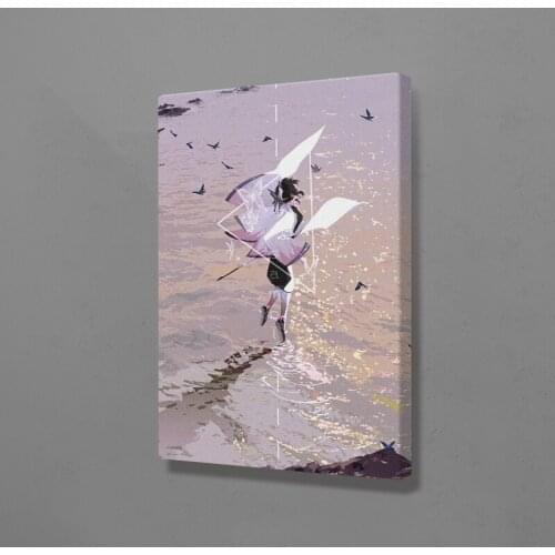 Home Decor Canvas Painting Anime Demon Slayer Picture Living Decor Modular Modern Poster And Print Wall Art Bedroom Decor Frame