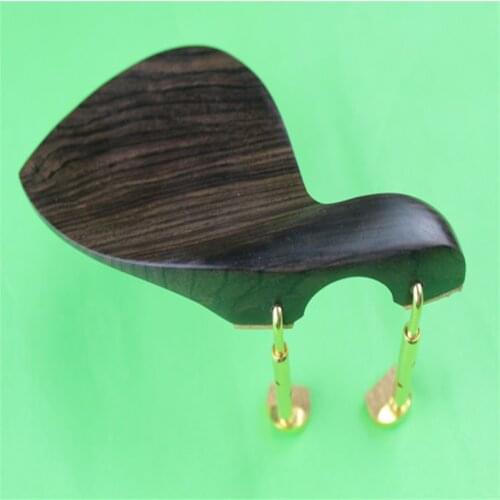 1 pc New Unstained Ebony Viola Chin rest + Screw, viola part accessories Free Shipping