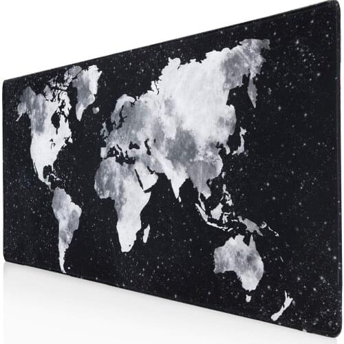 ICasso Extended Gaming Mouse Pad, Thick Large Computer Keyboard Mouse Pad Mouse Mat, Water-Resistant