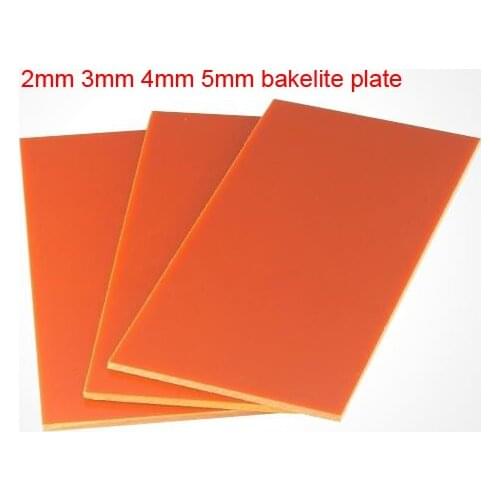 2mm 3mm 4mm 5mm bakelite plate insulation board special carte insulating plate Bakelite sheets Electrical panel plexiform layer