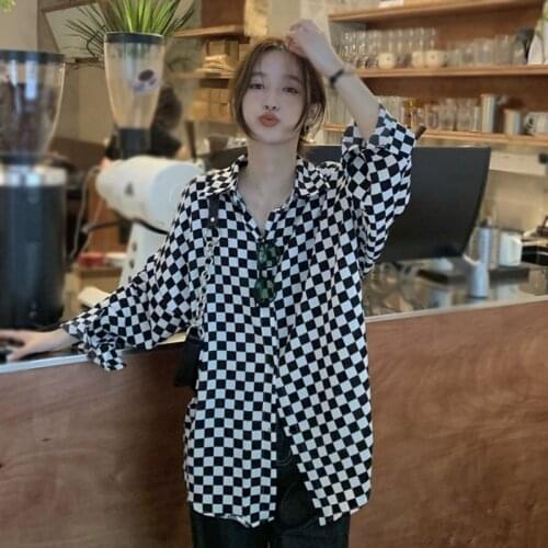 LORDWEY Black And White Blouses