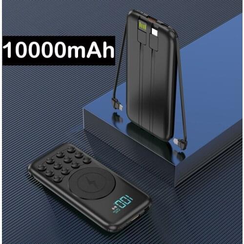 10000mAh Magnetic Wireless Power Bank for iPhone 12 Pro Samsung S21 Xiaomi Poverbank Portable External Battery Charger Powerbank