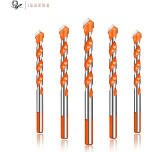 7size 3-12mm Ultimate Brill Bits Multi-Material Triangle Drill Bit Diamond Set for Tile Concrete Brick Glass Plastic Wood Stone
