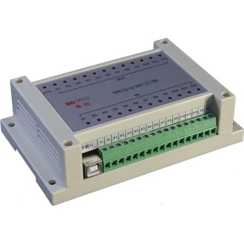 Table setting tpc12-12td stepping servo motor cylinder solenoid valve automatic PLC controller