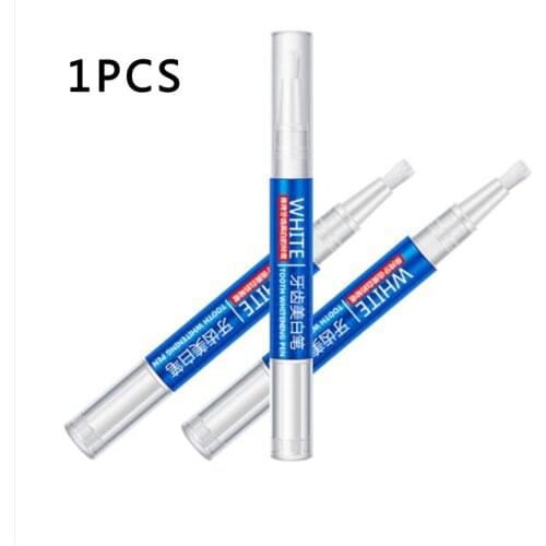Natural Teeth Whitening Gel Pen Oral Care Remove Stains Tooth Cleaning Teeth Whitener Tools for Cigarettes Tea Coffee