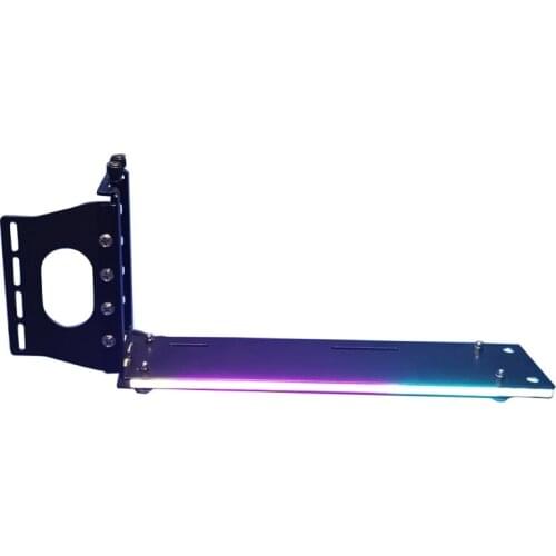 2021 New Vertical GPU Bracket PCI Slots Graphics Card Vertical Install Holder kickstand/base ATXcase chassis for GPU with LED 5V