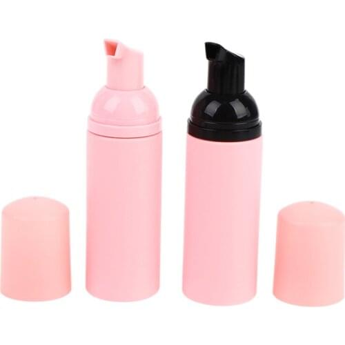 60ML Plastic Foaming Bottle Soap Mousses Liquid Dispenser Empty Shampoo Lotion Bottling Foam Refillable Bottles