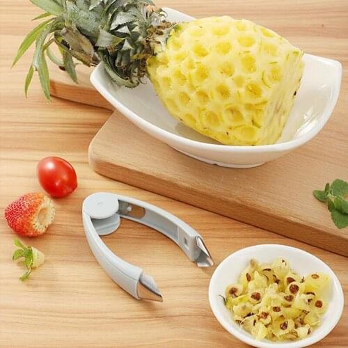 Strawberry Steel Pineapple Eye Peeler Fruit and vegetable Practical Seed Remover Clip Fruit Tools Kitchen Gadgets