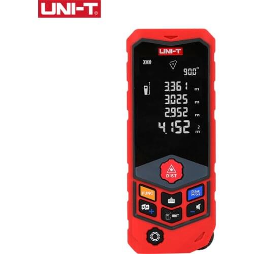 UNI-T LM50D LM100D Handheld Laser Distance Meter 50M 100M Trena a Laser Range Finder Measure Tape Digital Battery Powered