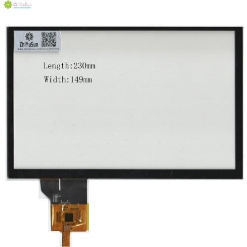 ZhiYuSun KDT5881 230mm*149mm 10.1inch NEW touch screen panel 230*149 TOUCH glass sensor for DVD car Capacitive touch screen