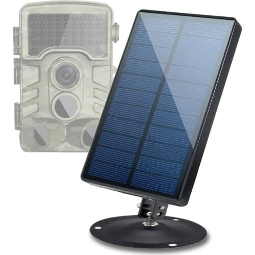 Solar Panel 2A Power Charging for Hunting Trail Game Camera TOGUARD H85 6V