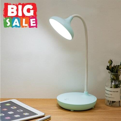 Office Bright Table Lamp USB Rechargeable LED Stand Kids Desk Lamp Table Top Lanterns For Student Study Reading Book Lights Home