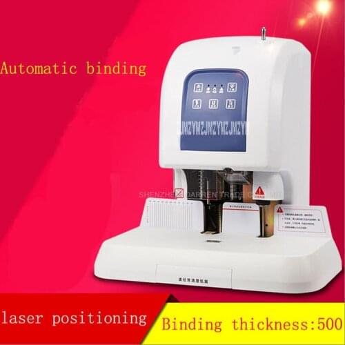 1PC GD-50N Electric bookbinding machine,financial credentials, document,archives binding machine