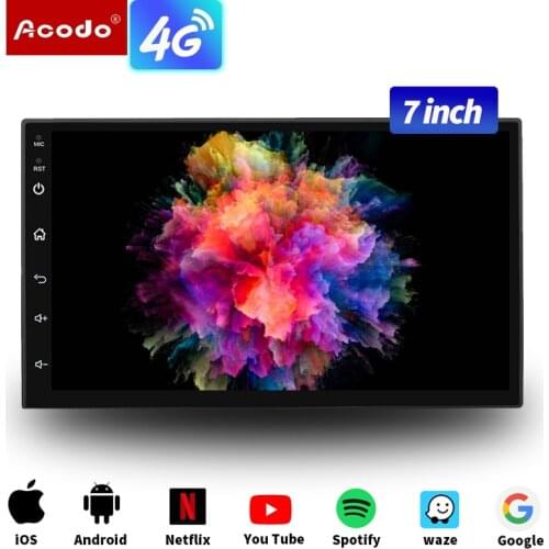 7 inch Android Car Radio Stereo GPS Navigation Bluetooth wifi Universal 2din Multimedia Player for VW Nissian Toyota Autoradio