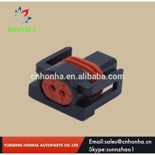 Free shipping 5pcs for Delphi 2 pin female waterproof car connector 12162215