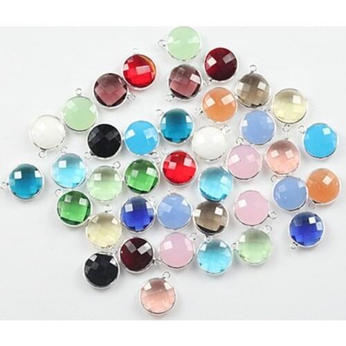 High Quality Fashion Faceted Crystal Round Glass Beads Top Drill 16mm 50pcs for DIY Jewelry Making