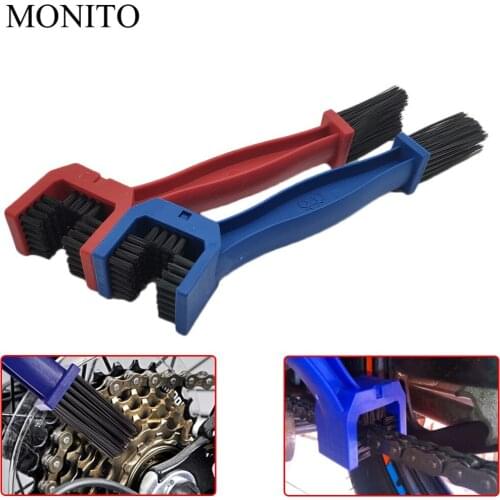 Motorcycle/Bicycle Chain Maintenance Tool Cycling Cleaning Brush For YAMAHA XMAX 125/200/250/400 XT660 XJ6 FAZER TMAX 500 530