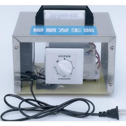 20g/h Ozone Generator Air Purifier Portable Ozonizer Air Cleaner With Timer 110V 220V Ozonizer Cleaner with Timing Switch