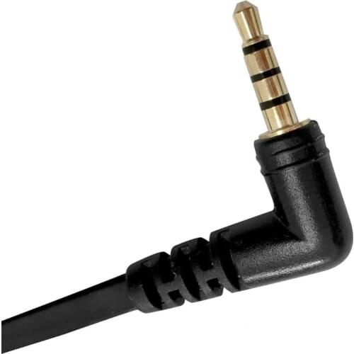 QD Quick Disconnect Cable with Single 3.5mm Plug for Smartphones Mobile Phones Computer Laptop Headsets Headphones Cord