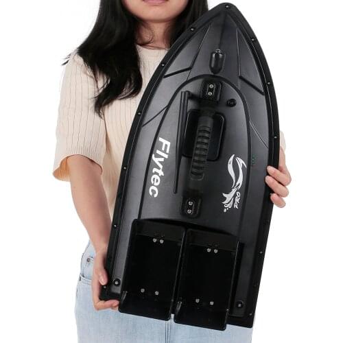 Flytec V500 50cm Fishing Bait RC Boat 500M Remote Fish Finder 5.4km/h 2-24h Using time Double Motor Outdoor Toy With Transmitter