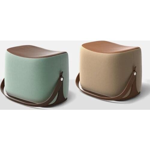 Nordic low stool ins modern minimalist portable shoe changing stool personality fashion creative household shoe stool pedal