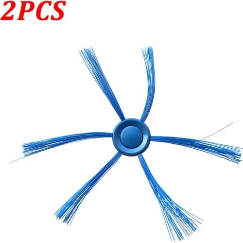 2Pcs 6-Armed Replacement Side Brush For Philips FC8796 FC8794 FC8792 Robot Vacuum Cleaner Spare Parts Accessories