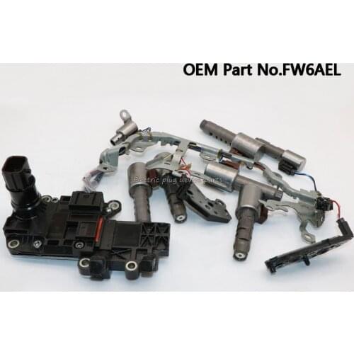Original FW6AEL Transmission Solenoids with Wire Harness Manifold Pressure Switch for Mazda