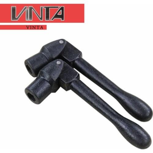 Vise handle accessories Angle-fixed vice wrench Milling machine crank handle machine vise wrench Vise 6inch 8inch Universal