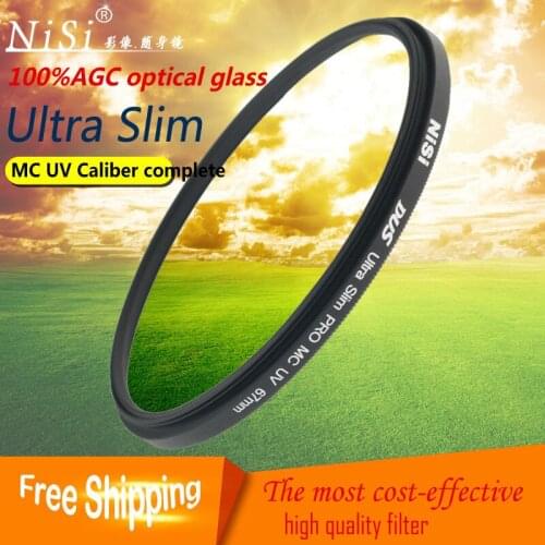 Nisi 40.5mm MC UV DUS Ultra Slim Professional MC UV Filter 40.5mm Double Sides 12 Layers Multi Coating Filter Free Shipping
