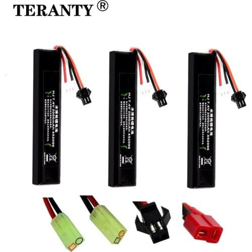 Water Gun 7.4v Lipo Battery With 2S 452096 7.4V 2200mAh for AKKU Mini Airsoft BB Air Pistol Electric Toys guns battery RC Parts