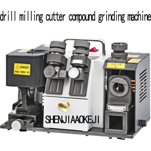 220V GD-313A Milling cutter Grinder machine Milling cutter Composite dual-use sharpener drill Grinder Portable hardware tool 1pc