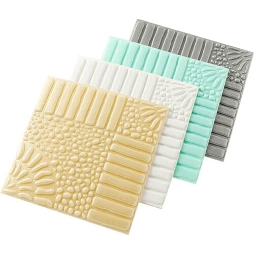 3D Simulation Wall Sticker Wallpaper Panel PE Decal 32x32cm for Kitchen Home