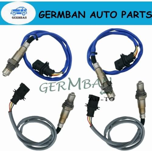 4pcs 670009076 670002200 Front Upstream Oxygen Sensor LS 27101 LSU-ADV For Maserati Ghibli Alfa Romeo Giulia Stelvio 025802710