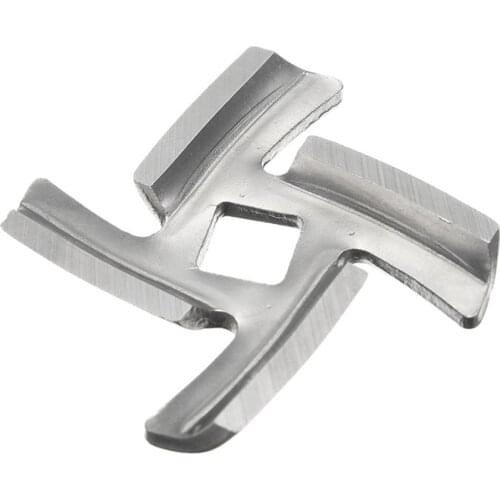 4pcs/set Meat Grinder Crusher Mincer Plate Disc 5/7mm & Blade Knife Kitchen Meat Tools