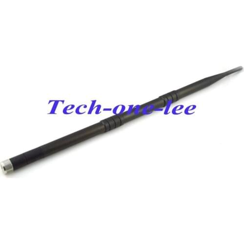 5pcs/lot 2.4Ghz 9dbi WIFI antenna with nickelplated RP SMA male plug connector aerial