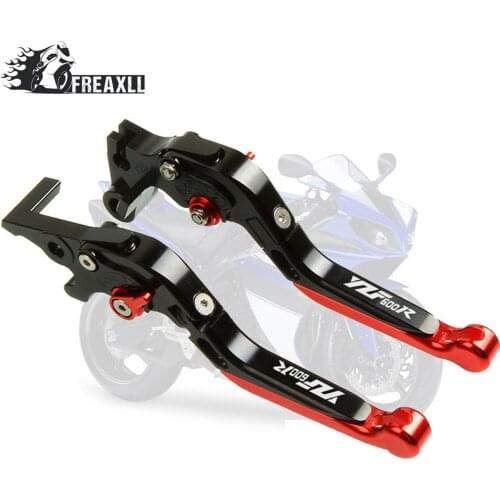 Aluminum Motorcycle Brake Clutch Levers Adjustable Folding Extendable For YAMAHA YZF Thunder cat 1994-2005 YZF 600 R Thundercat